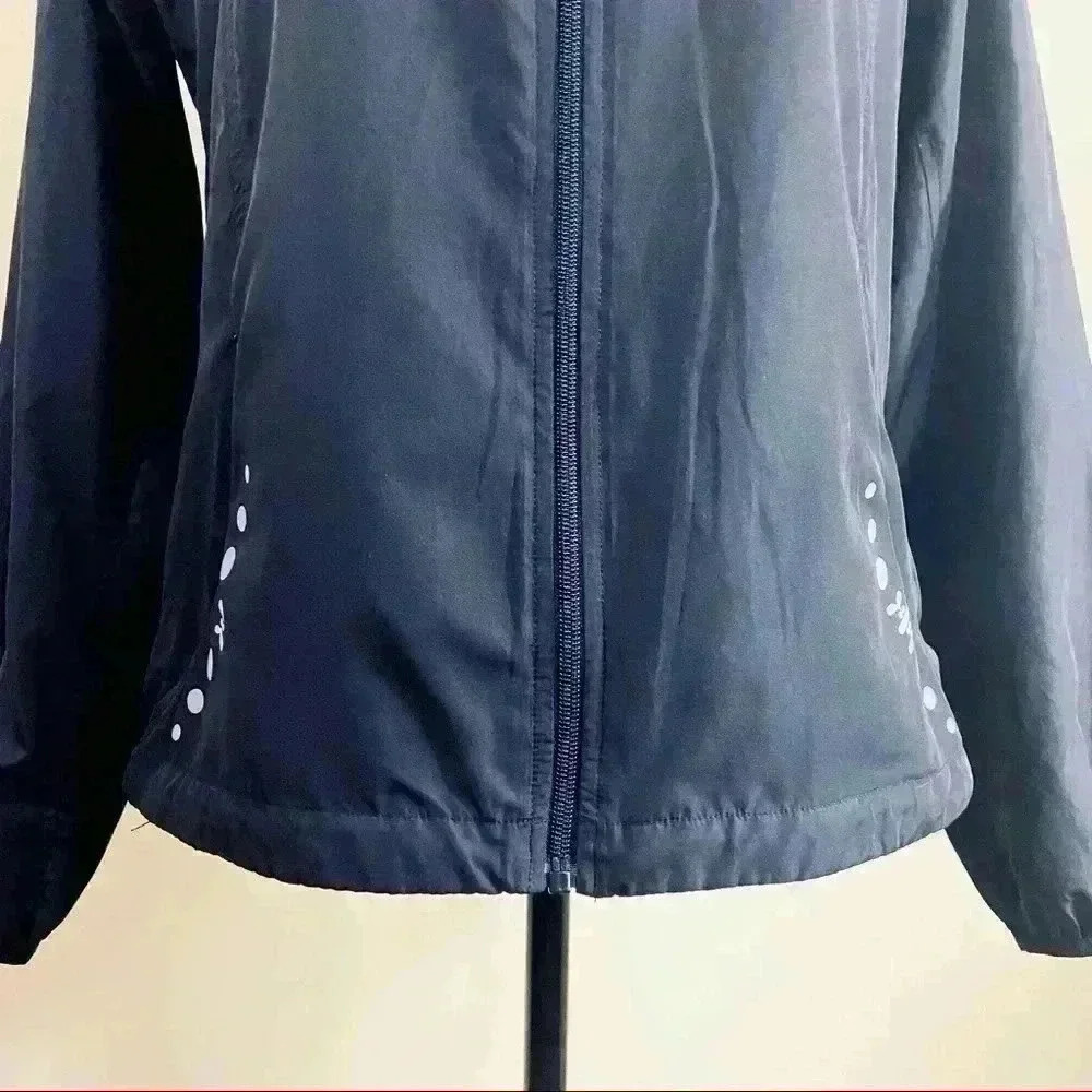 Kyodan Solid Black Full Zip Lightweight Jacket - image 3